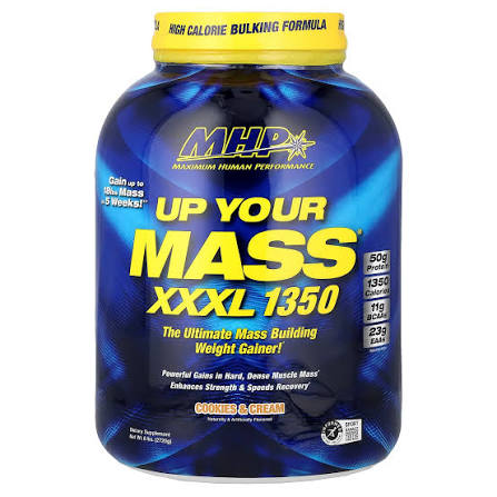 گینر ام اچ پی Up Your Mass XXXL وزن ۲.۷۸۰ کیلوگرم طعم شکلات شیری