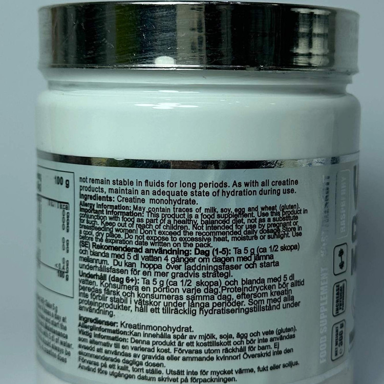 کراتین مونوهیدرات وایکینگ فورس ۳۰۰ گرم بدون طعم