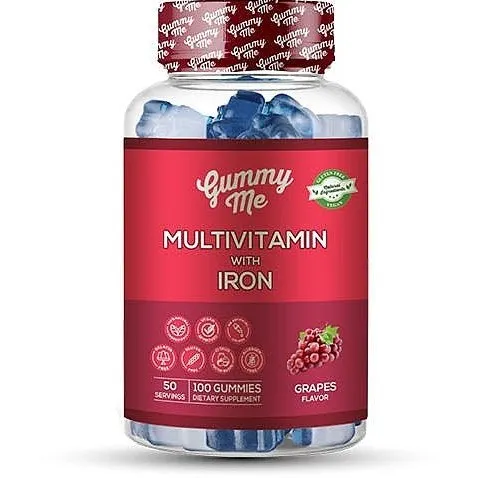 مگا مولتی ویتامین پاستیلی گامی می 100  عددی اورجینال